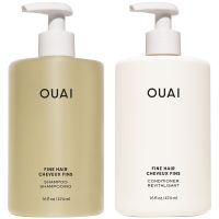 ouai fine shampoo and conditioner jumbo set