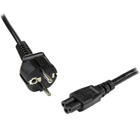 cable 3m de alimentacin para portatil ue schuko c5 treb ol