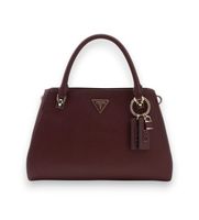 guess para mujer hwzg9672070 bolso satchel de lujo noelle ii granate osfa casual poliuretano