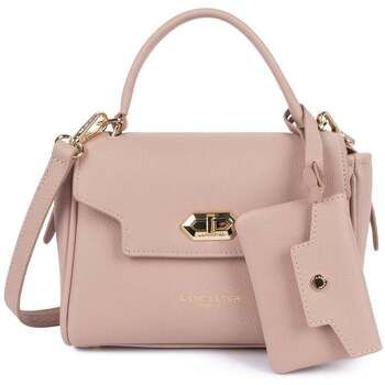 LANCASTER Bolso de mano Bolso de mano con solapa y cierre S Mademoiselle Grace Nude para mujer