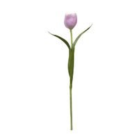 tallo de tulipan artificial rosa claro h37