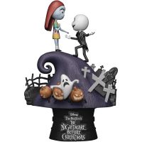 figura jack  sally pesadilla antes de navidad disney d stage diorama 16 cms