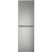 indesit ld85 f1 s1 5050 fridge freezer - silver silver