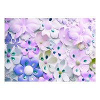 papel pintado 3d - purple sweetness 300x210 cm