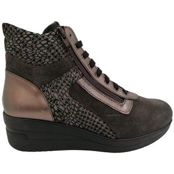 Calzafarma Botines BOTIN 8431-2 PIEL MARRON para mujer
