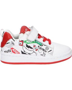 de KICKERS 895910-30 BISKAROS 31 BLANC ROUGE STR