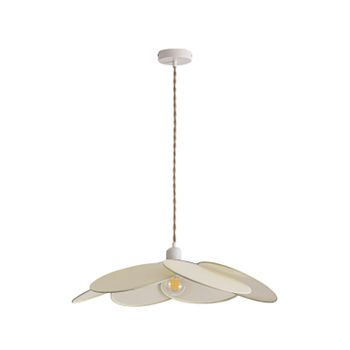 Ledkia Lámpara Colgante Tela Kabuki de Diseño Elegante y Moderno