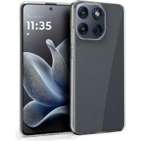 funda para movil cool silicona transparente antigolpes flexible para motorola edge 70
