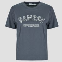 samsoe samsoe camiseta sacamino ss t-shirt para mujer