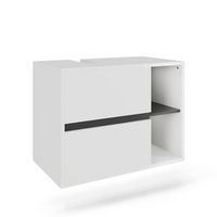 mueble bajo lavabo viola 80 x 60 cm con 2 cajones vicco