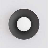 aplique de pared osum s negro opal