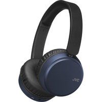 jvc ha-s65bn-a-u wireless bluetooth noise-cancelling headphones - blue blue