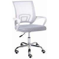 silla de oficina escritorio giratoria con altura regulable gris solid