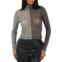 brave soul camiseta manga larga illusion para mujer