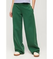 superdry para mujer w7010931a pantalon jogger recto con efecto lavado verde l casual algodon