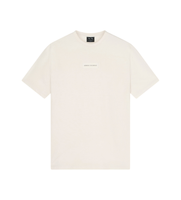 ax armani exchange para hombre xm002471af10356u1074 camiseta premium crema xs blanco casual algodon manga corta