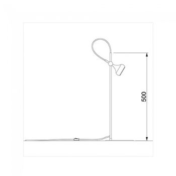 Lámpara de mesa led mini maxi (8w)