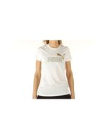 camiseta puma graphic tee w white
