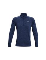 camiseta manga larga under armour techr  zip hombre
