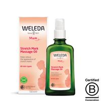 weleda stretch mark massage oil