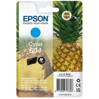 cartucho de tinta epson 604 cian original rendimiento estandar 24 ml