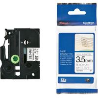 brother tze-n201 original p-touch label tape 5mm x 7m black on white