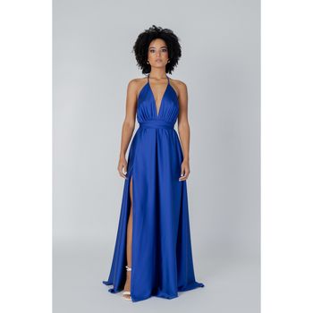 Sol Wears Women Vestido largo DIANA LUNGO TINTA UNITA para mujer