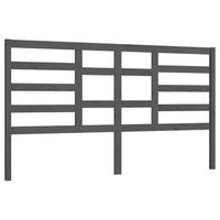 cabecero accesorio para dormir mueble dormitorio 206 x 4 x 104 cm madera de pino gris tdl0203314