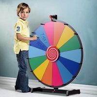 rueda de la fortuna de 24 juegos de rueda de color de juguete para juegos de loteria juegos de palabras r60cm