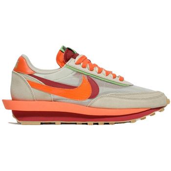 Nike Deportivas Moda Baskets ld waffle sacai clot net orange blaze en daim para hombre