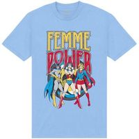 dc comics tops y camisetas femme power para mujer