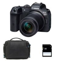 camara mirrorless canon eos r7 325mp rf-s 18-150mm is stm wifi bluetooth