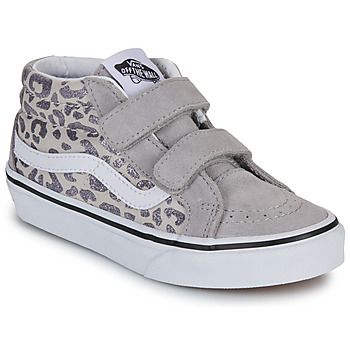 Vans Zapatillas altas SK8-Mid Reissue V Leopard Glitter GRAY para niña