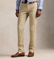 polo ralph lauren para hombre 710644988009 pantalon stretch slim fit marron 2834 casual algodon