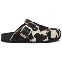 grunland zuecos cb0793marrone para mujer