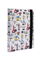 funda tablet universal 9-101 space silver metal silver ht
