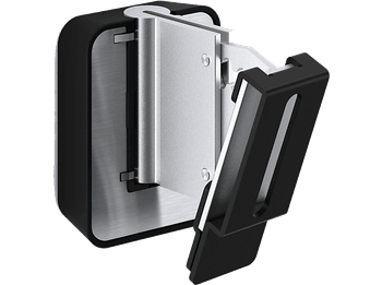 Soporte altavoces - Vogel's 3200 Black, Pared, Inclinable 30º, Giratorio 70º, Negro