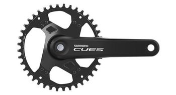 Shimano cues fc u4000 1 platos y bielas 40t 9 10 11s negro