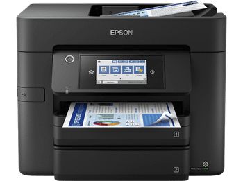 Impresora multifunción tinta - Epson Workforce Pro WF-4830DTWF, Impresión doble cara, Color, WiFi, Fax, Negro