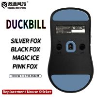 pies para mouse unusualwaysports tipo atk duckbill superficie ultra curvada ptfe anti colapso magic ice rosa negro plateado fox