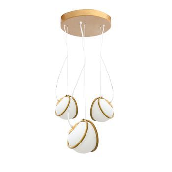 Lámpara App1090-3 Cp Gold White