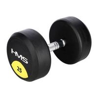 mancuerna de goma de 25 kg hms hg pro 25