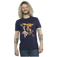 disney camiseta horror run away para hombre