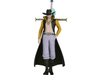 figura - sherwood one piece the shukko dracule mihawk 16 cm pvc
