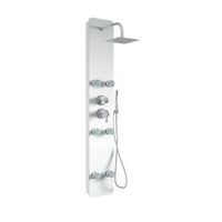 panel de ducha con rociador dive - blanco
