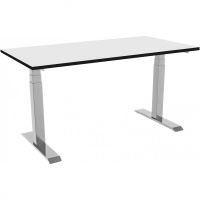 celexon eadjust-58123 escritorio elevable electrico regulable 125x75 cm blanco