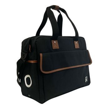 Alforja Para Bicicleta Negro Y Marrón 19 L Willex