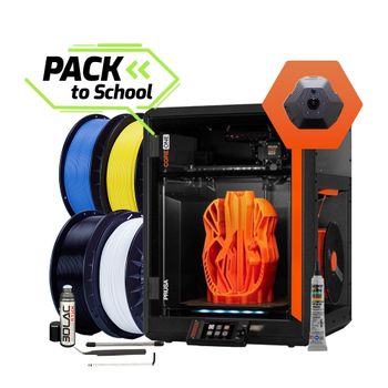 PRO PACK Prusa CORE One con cámara, filamento y extras