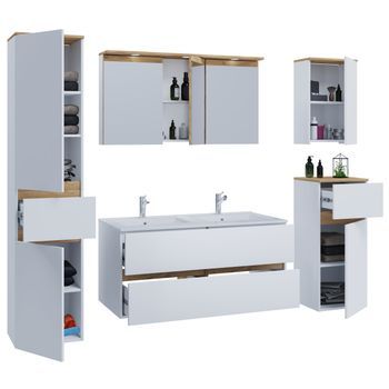 Conjunto De Muebles De Baño Con Lavabo Cosila-i 111