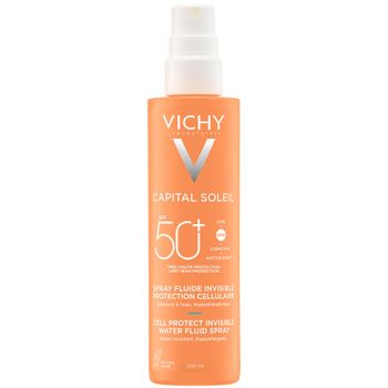 Vichy Capital Soleil Cell Protect Invisible High UVA and UVB Sun Protection Spray SPF50+ 200ml